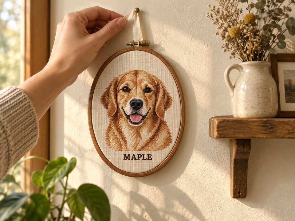 It goes on the wall